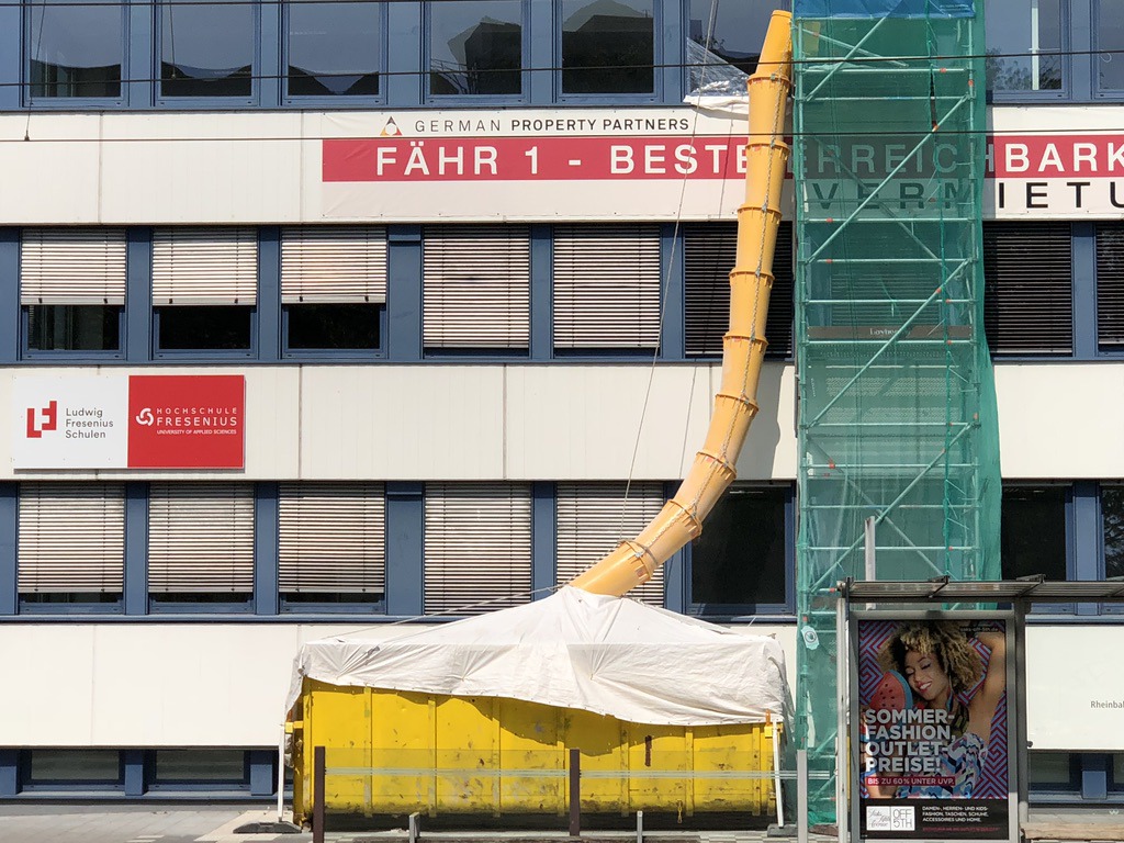 Projekt Fährstraße in Düsseldorf – Abbruch / Entkernung